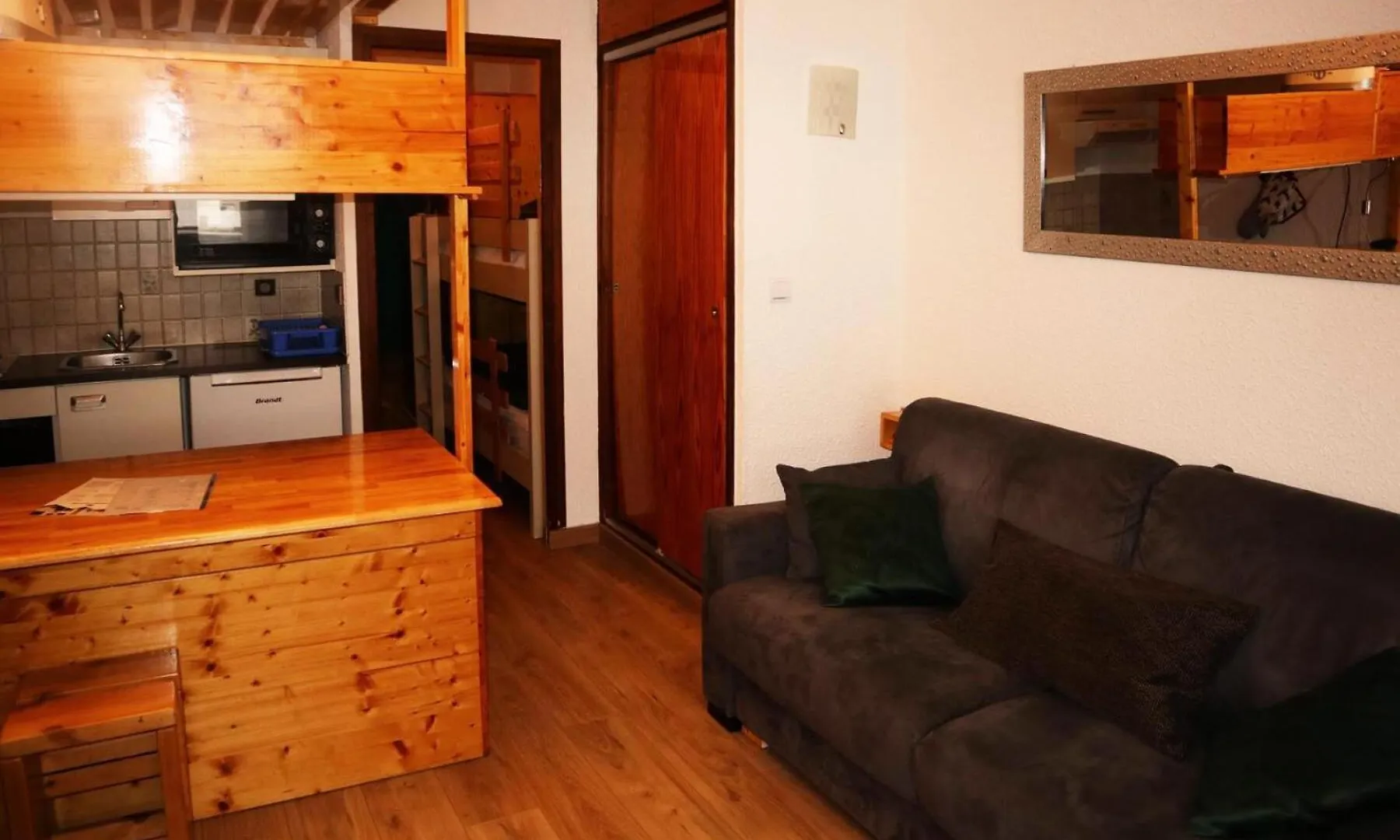 Residence Le Cairn - Coquet Studio 4 Personnes Mae-3814 Le Melezet Apartmán