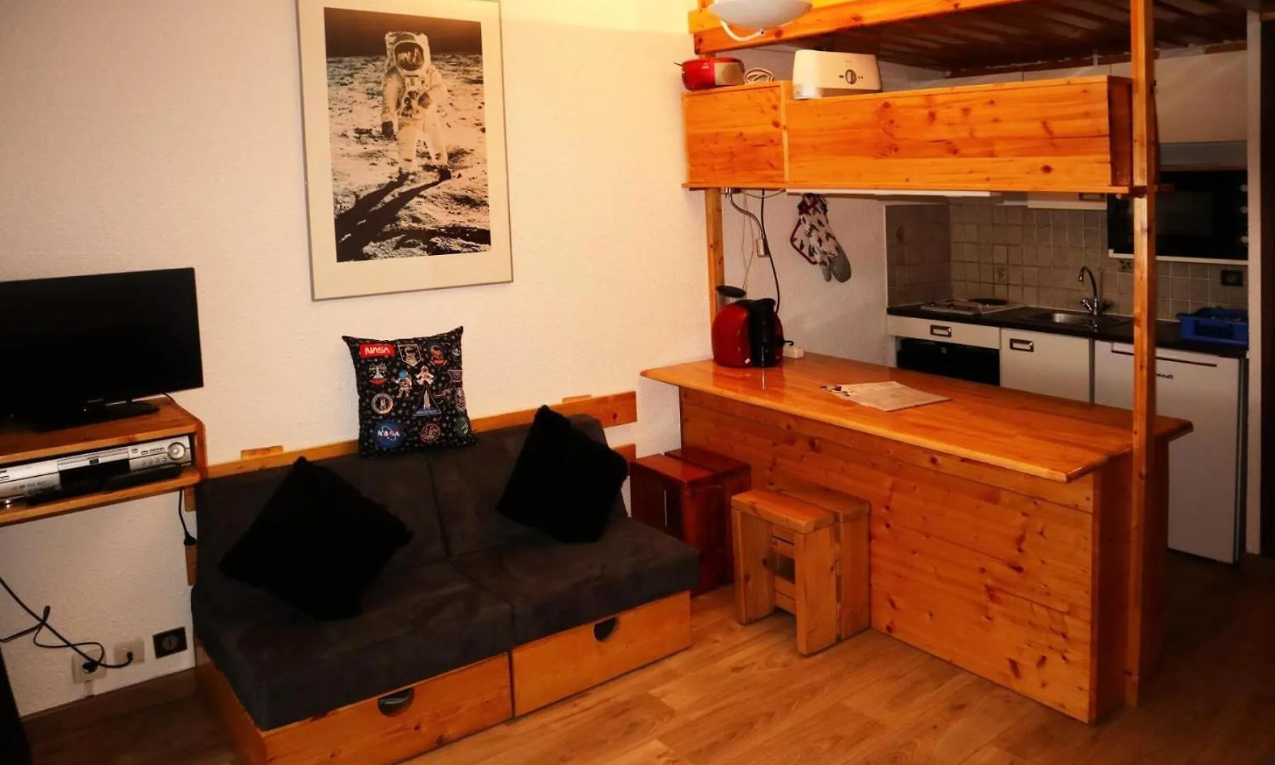Apartmán Residence Le Cairn - Coquet Studio 4 Personnes Mae-3814 Le Melezet Francie